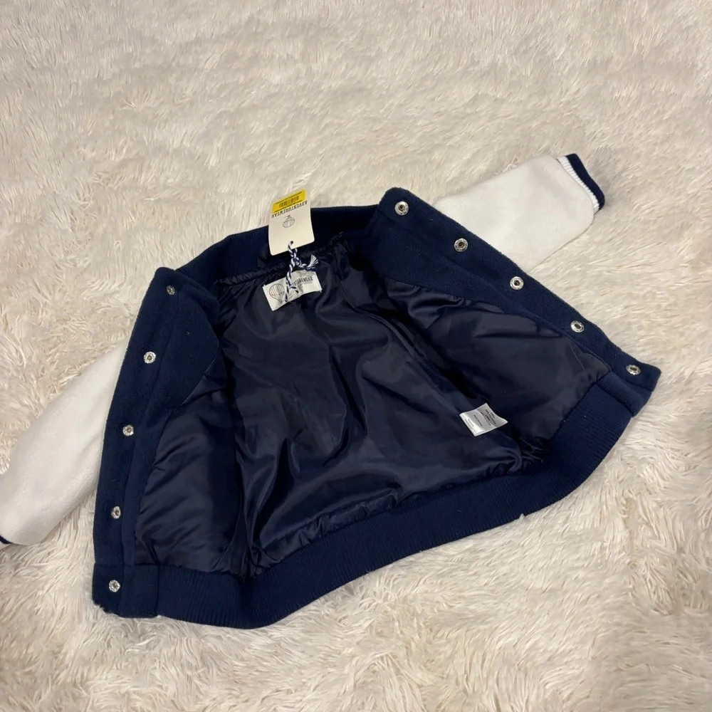 Adventurewear 360 Baby Boys 12Months Long Sleeve Varsity Fleece Jacket NWT